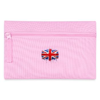 Union Jack Graffiti - Trousse - rose - Devant