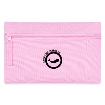 save the whales - Federtasche - Rosa - Vorne