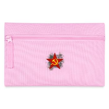 Emblème de l'étoile rouge soviétique - Trousse - rose - Devant