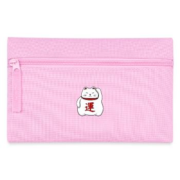 Maneki-neko - Federtasche - Rosa - Vorne
