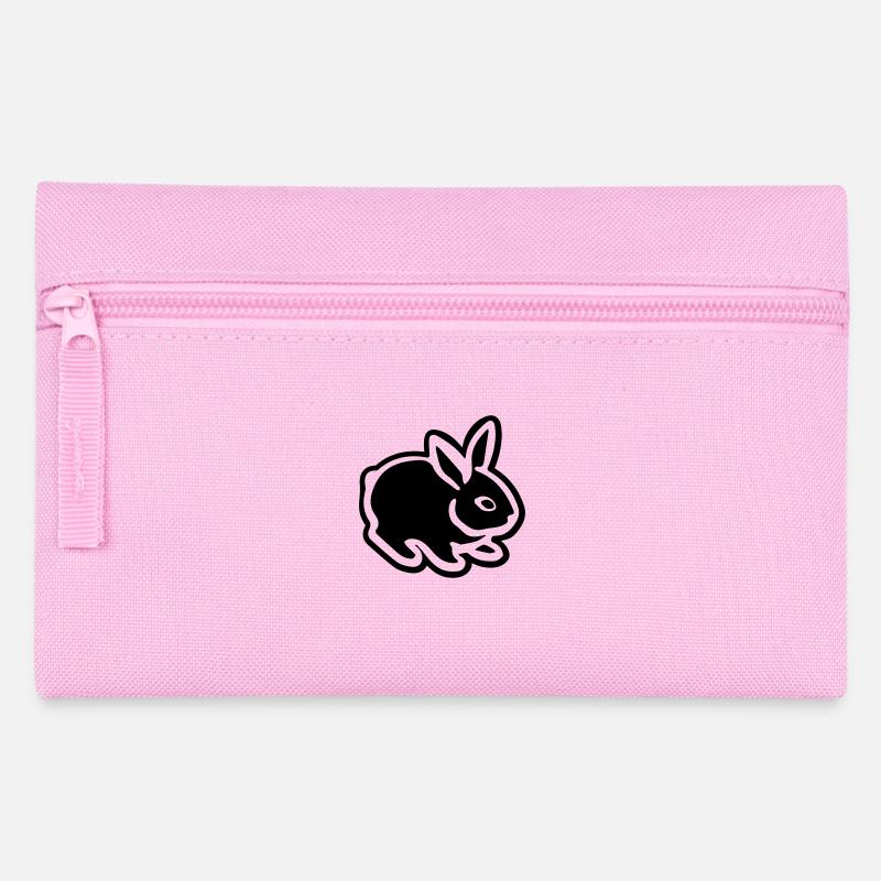 Cute Bunny Rabbit 08 - Federtasche - Rosa
