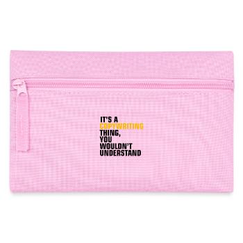 Copywriting thing - Federtasche - Rosa - Vorne