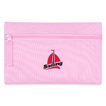 segeln - Federtasche - Rosa - Vorne