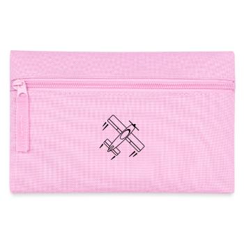 propeller_flugzeug_f1 - Pencil Case - pink - Front