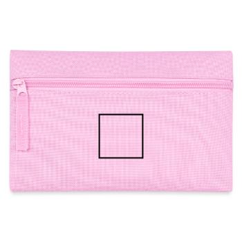 quadrat_f1 - Federtasche - Rosa - Vorne