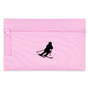 Ski - Federtasche - Rosa - Vorne