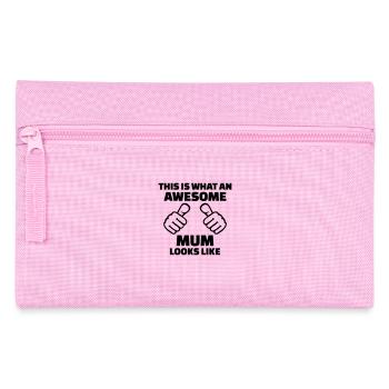 Mutter - Federtasche - Rosa - Vorne