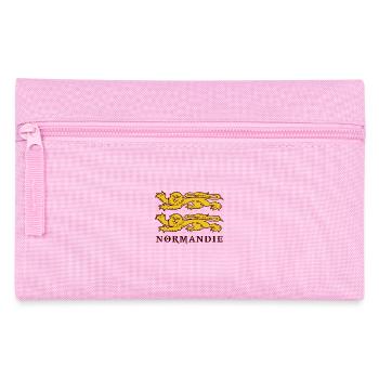 drapeau Normand blason de Normandie - Trousse - rose - Devant