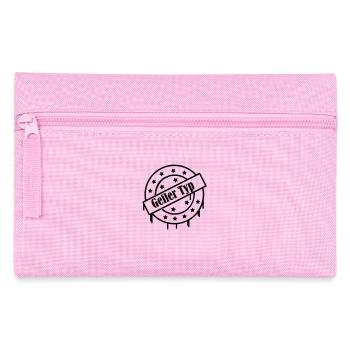 geiler_typ - Federtasche - Rosa - Vorne