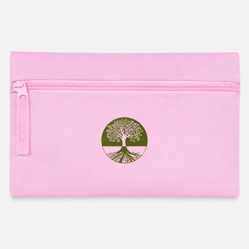 Lebensbaum - Federtasche - Rosa