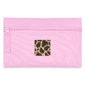 Motif de girafes - Trousse - rose - Devant