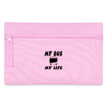 Bus - Federtasche - Rosa - Vorne