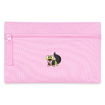 Business Gecko - Pencil Case - pink - Front