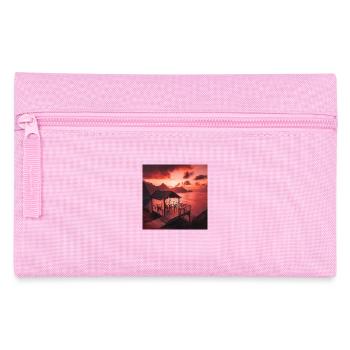 Ein Café am Rande der Welt - Federtasche - Rosa - Vorne
