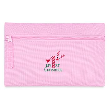 Mein erstes Weihnachten - Federtasche - Rosa - Vorne