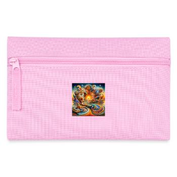 Temple Psyart - Pencil Case - pink - Front
