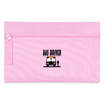 Bus - Federtasche - Rosa - Vorne