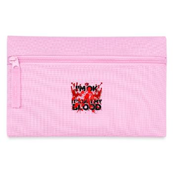 Halloween Happy Horror Monster Blood Spooky Scary - Pencil Case - pink - Front