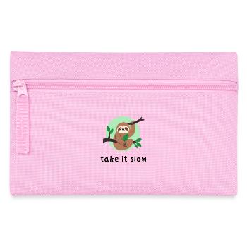 Allez-y doucement - Trousse - rose - Devant