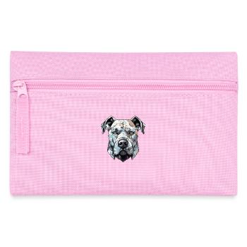 Dog Pitbull - Pencil Case - pink - Front