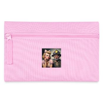 La fille et le mineur - Trousse - rose - Devant