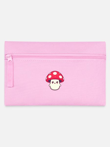 Fliegenpilz Süß Lachen Pilz - Federtasche - Rosa