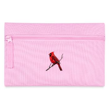 Red Cardinal Vogel - Pencil Case - pink - Front