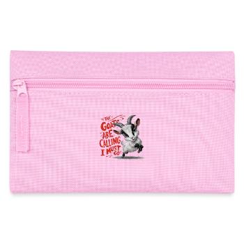 The Goats Are Calling I Must Go 2 mba - Pencil Case - pink - Front