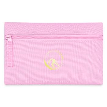 Skiing Skiing Man - Pencil Case - pink - Front