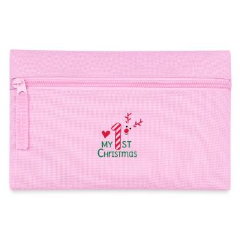My First Christmas - Pencil Case - pink - Front