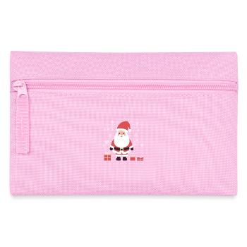 Santa Claus - Pencil Case - pink - Front
