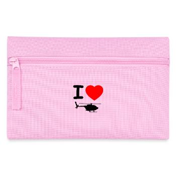 Helicopter - Pencil Case - pink - Front