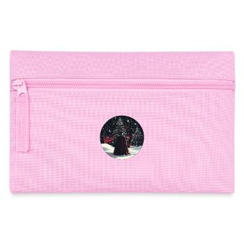 Dark Guardian in the Winter Forest - Pencil Case - pink - Front