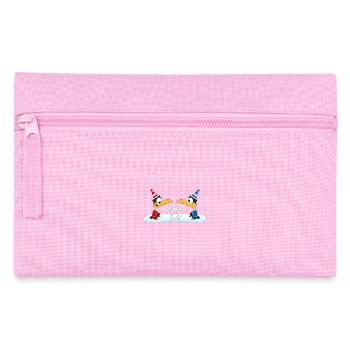 Liebe - Schnee - Winter - Pinguin - Pinguine - Federtasche - Rosa - Vorne