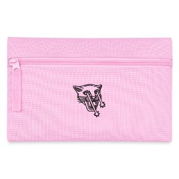 cat lion - Pencil Case - pink - Front