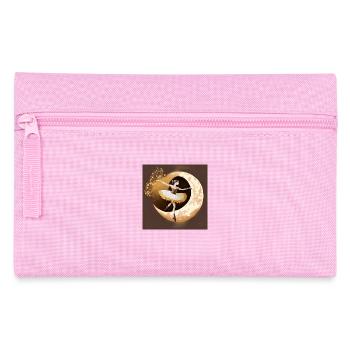 Goldener Tanz - Federtasche - Rosa - Vorne