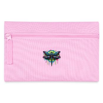 Colorful Favorite Insect - Pencil Case - pink - Front