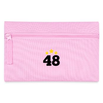 48 Jahre Stern - Geschenk zum 48-jährigen Jubiläum - Federtasche - Rosa - Vorne