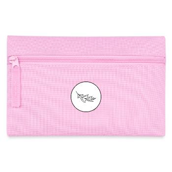 Herbst-Blatt - Federtasche - Rosa - Vorne