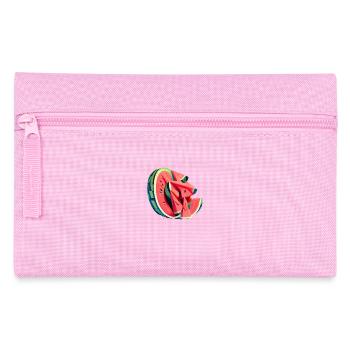 Pastèque en morceaux - Trousse - rose - Devant