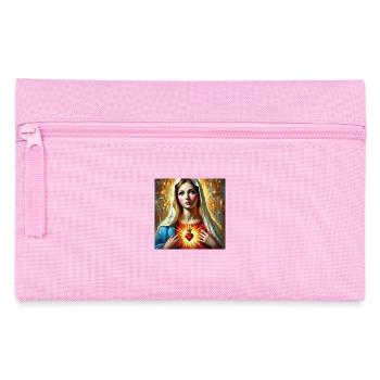Holly Mary Maria Madonna Mariana Virgin Mary Holy - Pencil Case - pink - Front