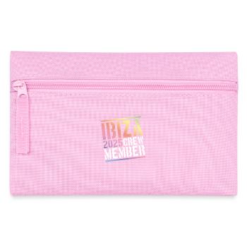 Ibiza 2025 Crew Bunt - Federtasche - Rosa - Vorne