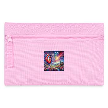 The Floating Heart - Pencil Case - pink - Front