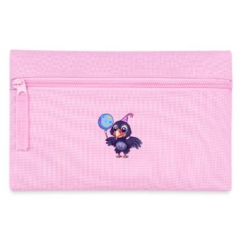 Harpy Bird Birthday Baby - Pencil Case - pink - Front
