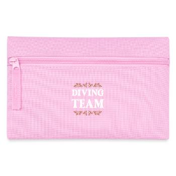 Diving Crew - Federtasche - Rosa - Vorne