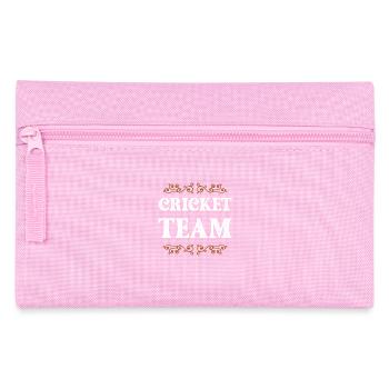 Équipe de cricket - Trousse - rose - Devant