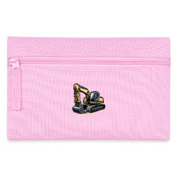 Bagger groß - Federtasche - Rosa - Vorne