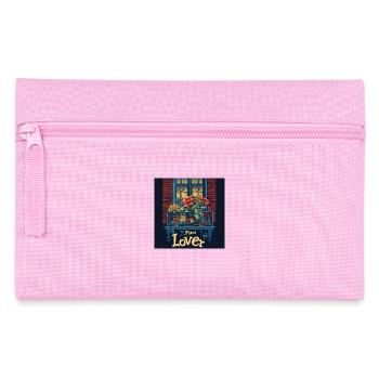 Plant lover - Federtasche - Rosa - Vorne