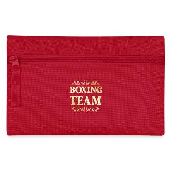 Boxing Team - Federtasche - Rot - Vorne