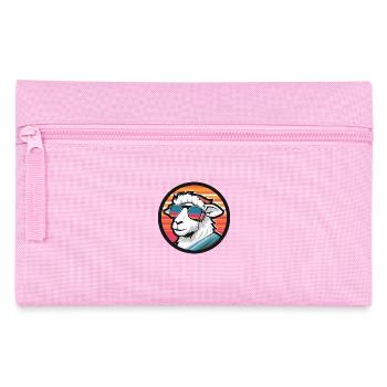 Sheep Comic Cool Summer - Pencil Case - pink - Front